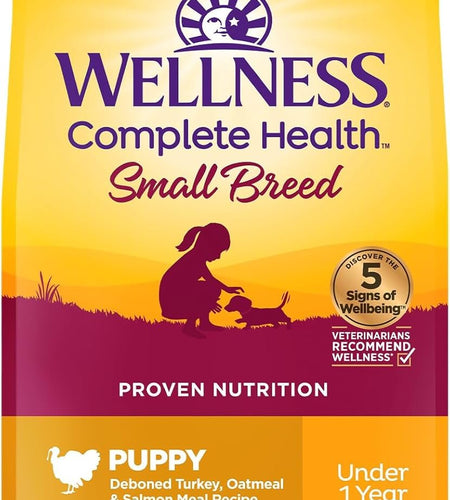 Complete Health Natural Dry Small Breed Dog Food Small Breed Puppy Turkey, Salmon & Oatmeal - Nates great stuffNates great stuff
