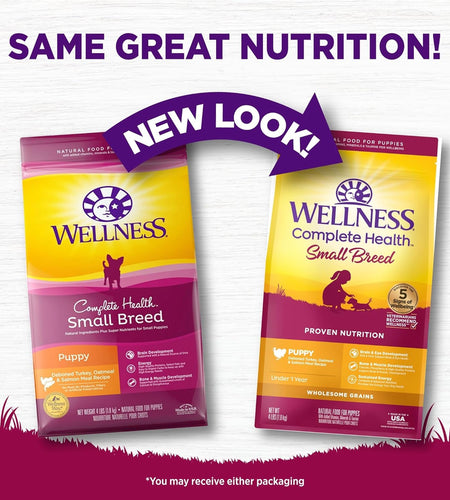 Complete Health Natural Dry Small Breed Dog Food Small Breed Puppy Turkey, Salmon & Oatmeal - Nates great stuffNates great stuff